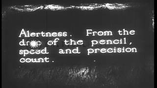 American military recruits for World War I undergo psychological tests in United ...HD Stock Footage