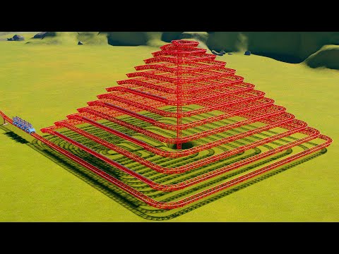 Pyramid Roller Coaster – Planet Coaster 2