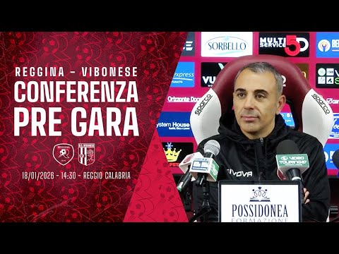 Conferenza stampa del tecnico Alfio Torrisi pre Reggina-Vibonese