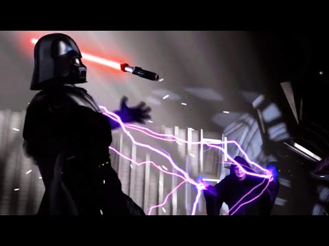 Sidious Punishes Vader for Treason