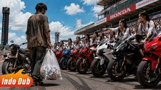 Download lagu Mocked by everyone, a village youth uses an old pedicab to overtake a race car in 3 seconds and b... mp3