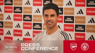 PRESS CONFERENCE | Mikel Arteta previews Manchester City | Updates on Saka, Odegaard and more! | EPL