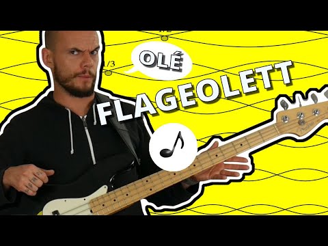 Obertöne auf dem Bass - So geht Flagolett