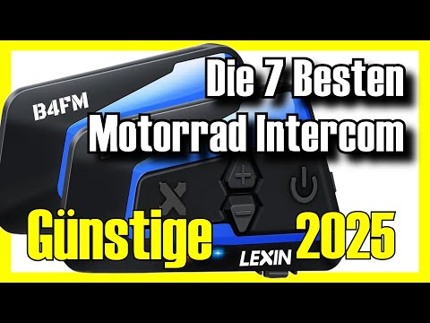 🎧🏍️ The 7 BEST CHEAP Motorcycle Intercom Systems from Amazon [2025] ✅ [Price/Performance] Bluetooth