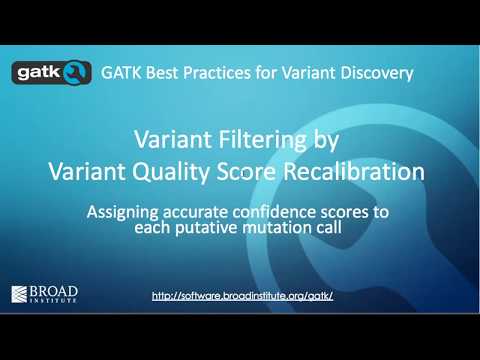 11.  Variant Filtering by Variant Quality Score Recalibration