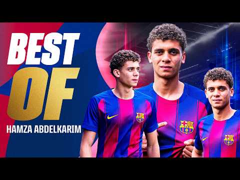 حمزة عبد الكريم رهان فليك السري للموسم الجديد في برشلونة 