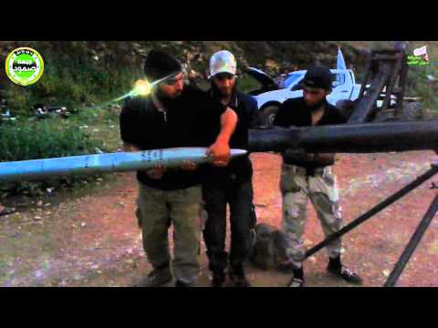 استهداف مقرات قوات النظام في معسكر جورين بواسطة صواريخ غراد من قبل جبهة صمود