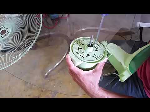 How to change a universal fan cap easily and simply