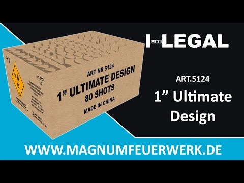 Art. 5124 Ultimate Design I-Like-Legal Magnum Feuerwerk