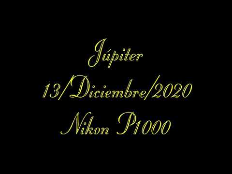 Observación de Júpiter y Saturno con una cámara Nikon coolpix P1000 (Edición de color en Lightroom)