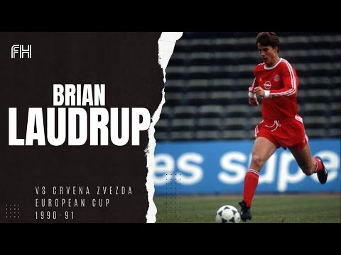 Brian Laudrup ● Skills ● Bayern Munich 1-2 Crvena Zvezda ● European Cup 1990-91