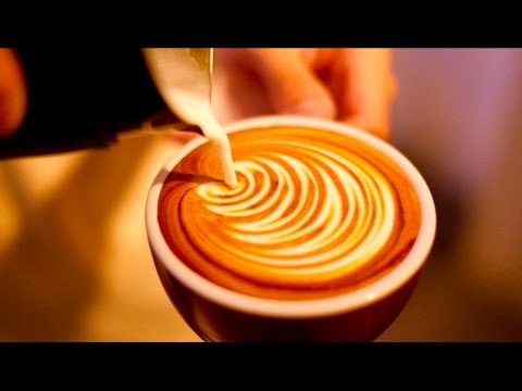 Latte Art - Slow leaf  by Chris