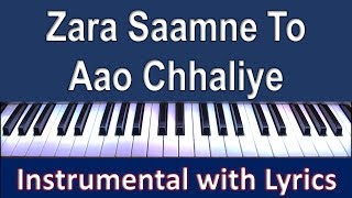 Zara Saamne Toh Aao Chhaliye - YouTube