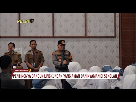 KAPOLRES BERAU AJAK PELAJAR SMAN 1 BERAU CEGAH BULLYING