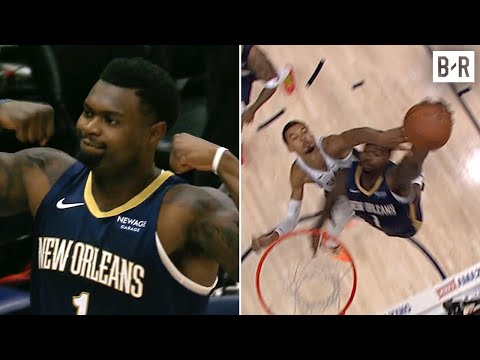 Zion Williamson Dunks on Victor Wembanyama on First Play of the Game