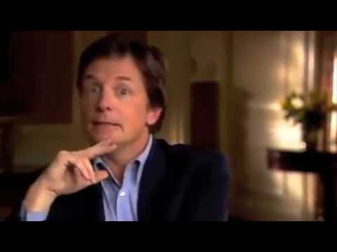 Michael J Fox laying down some tracks