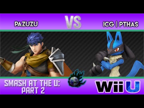Smash At The U: Part Two - Pazuzu vs. ICG | Pthas - Smash 4 Singles Losers Round 3