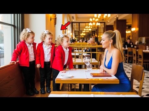 "Dad's sick,so we came instead”Little triplets walked into the blind date—what the Billionaire CEO..