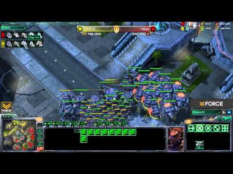 StarCraft 2 - BeastyQT [T] vs Happy [T] - Commentary