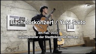 Download lagu Bachelorkonzert - Yuki Saito (4th Feb. 2022, Weimar) mp3 Download lagu Bachelorkonzert - Yuki Saito (4th Feb. 2022, Weimar) mp3