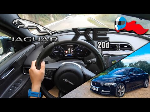 2015 Jaguar XE 20d 180 Sport (132kW) POV 4K[Test Drive Hero] #198 ACCELERATION, ELASTICITY & DYNAMIC