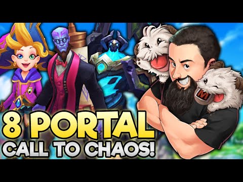 8 Portal - Classic Portal Game with a Call to Chaos Spice!! | TFT Magic & Mayhem | Teamfight Tactics