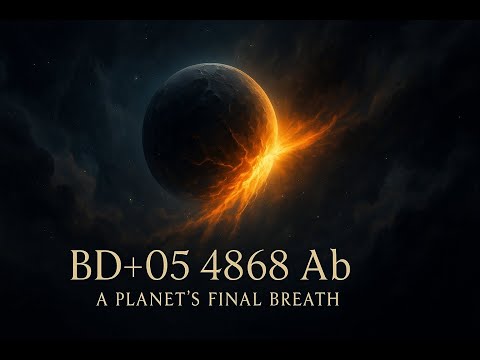 The Disintegration of a Planet — BD+05 4868 Ab and Its Comet-Like Tail#CosmicWhisper #BD054868Ab