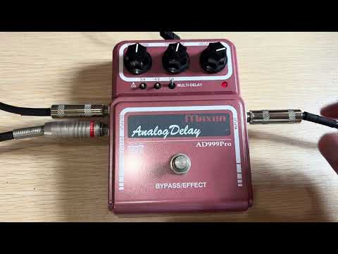 Maxon AD999 Pro Analog Delay Pedal 900ms Multi-Head BBD Vintage Series image 8