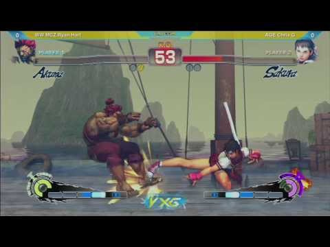 VxG2013: WW MCZ Ryan Hart vs AGE Chris G - SSF4: AE Ver. 2012 - Pool Play