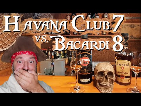 Havana Club 7 Jahre vs. Bacardi 8 Jahre - welcher Rum ist besser?