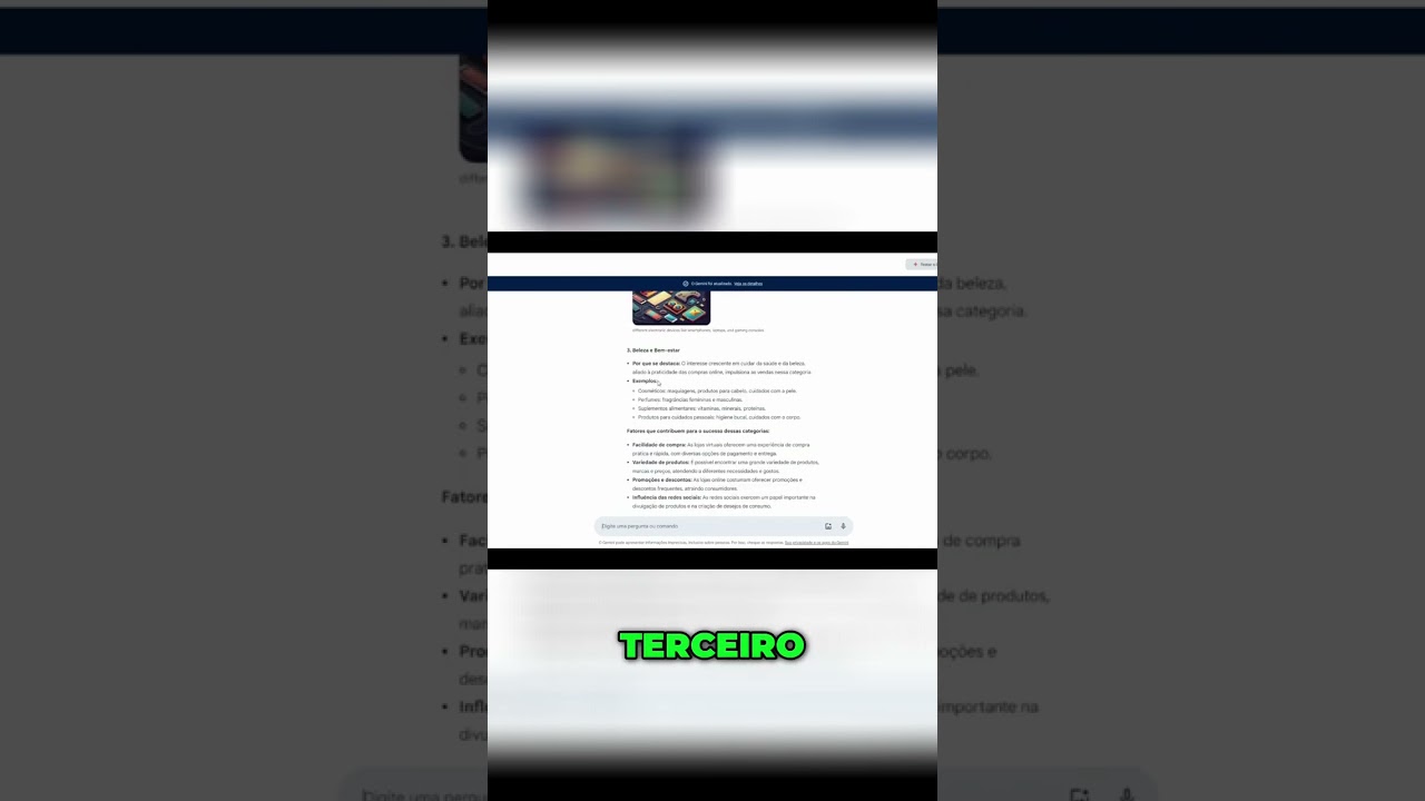 As 3 Categorias de Produtos Mais Vendidos no Brasil