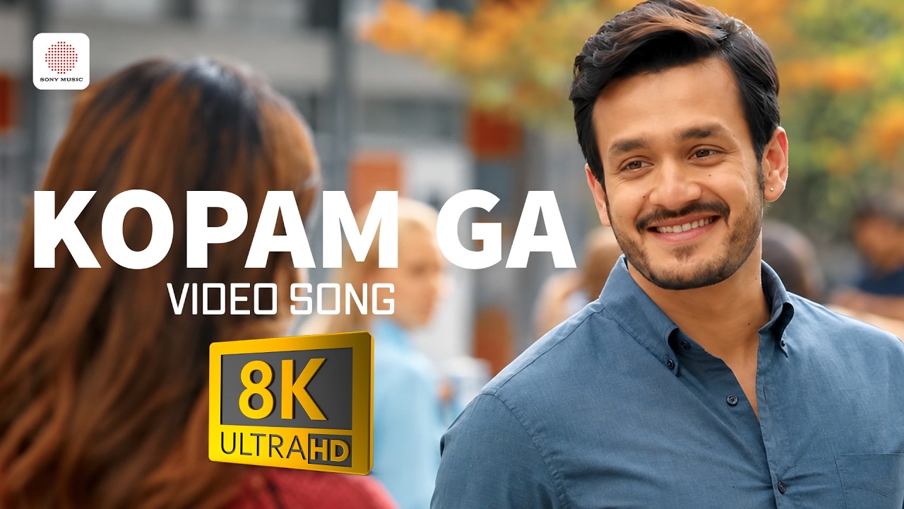Kopam Ga 8K/4K  Video Song  | Mr. Majnu | Akhil Akkineni, Nidhhi Agerwal | Thaman S