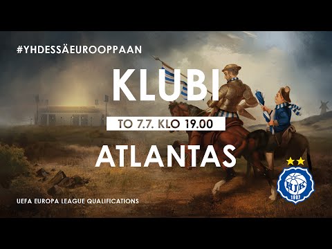 KLUBI vs ATLANTAS - To 7.7. klo 19.00