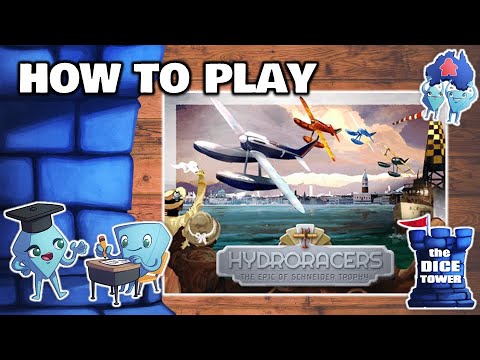 Hydroracers Board Game - How to Play. With Stella & Tarrant