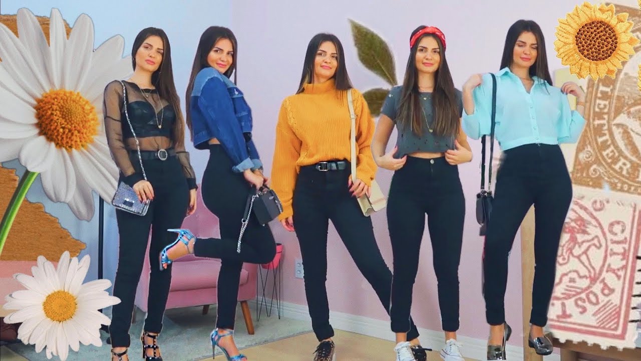 Watch Now 28 maneiras de usar sua calça preta! 28 maneiras de usar sua calça preta!