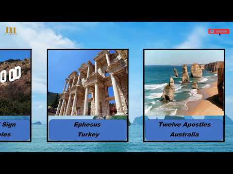 Wonders of the World: Exploring the Most Famous Landmarks Famous Places #viralvideo #yoitubeshorts