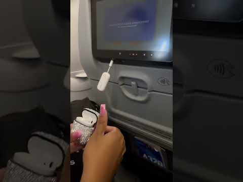 Travel gadgets are the best (Airfly connects your airpods to the plane tv)