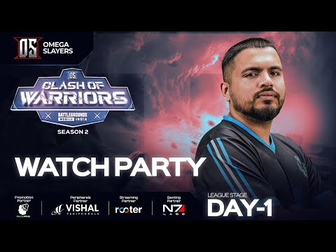 Omega Slayer Presents CLASH OF WARRIORS S2 | SEMI FINALS DAY 2 | Watch Party with sid