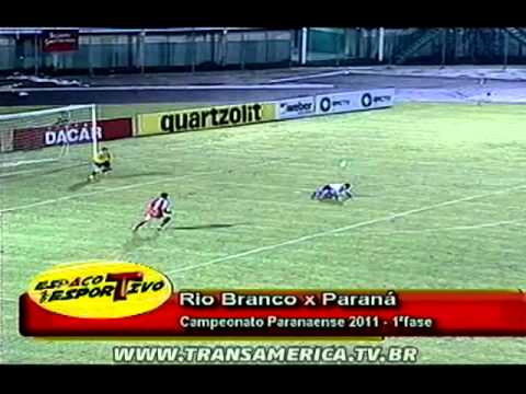 Tv Transamérica - Arquivo da bola - Rio Branco 2 x 0 Paraná Clube