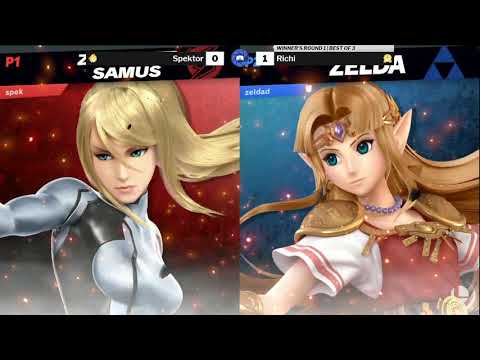 TJ 40 SSBU Winner's R1 - Spektor (Sero Suit Samus) vs Richi (Zelda)