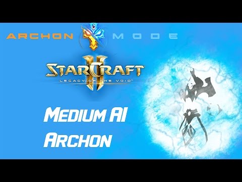 StarCraft II Archon Mode - Medium AI
