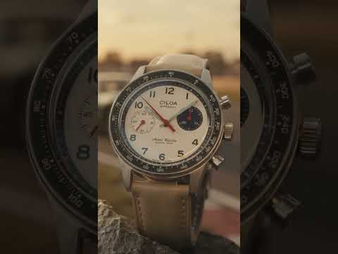 $91.000 · Reloj CILOA 507 estilo racing correa de cuero | Relojitos Santa Fe