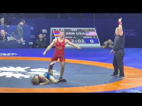 Arsen HARUTYUNYAN (ARM) df. Seth Anthony GROSS (USA)