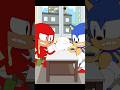 Who would win in an arm wrestle? #Sonic #Knuckles
