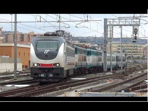 E402.159 su INVIO DEMOLENDO con E656.039 + E656.254, in partenza da Roma Tuscolana e Civitavecchia!!