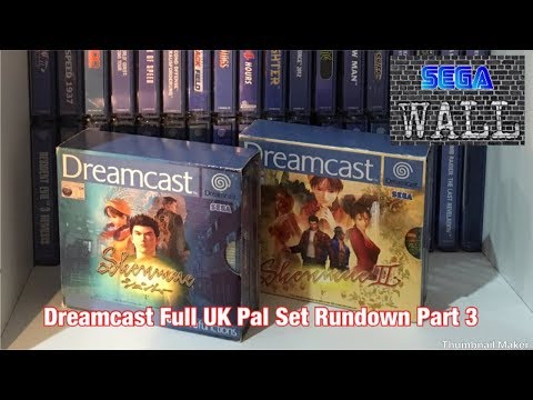 Sega Wall - Dreamcast full UK Pal set Rundown part 3 - Sega Zombie