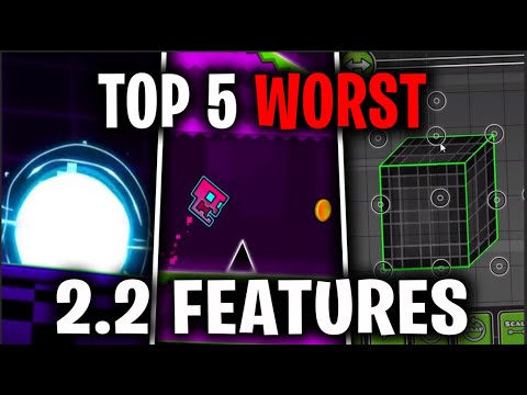 Geometry Dash 2.2の特徴5つのWORST! (5 WORST Geometry Dash 2.2 Features!)