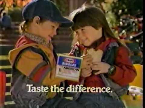 1984 Kraft Singles Commercial (with voice-over by Sterling Holloway)