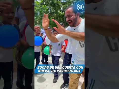 Bocas de Uré cuenta con nueva vía pavimentada