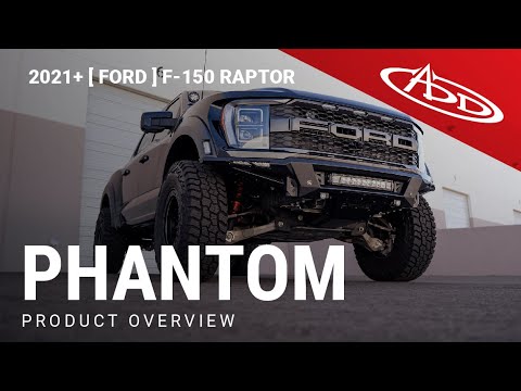 2021 - Up Ford Raptor Phantom Front Bumper